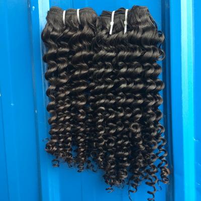 China It Comes One Free Sample Afro Brazilian Remy Natural Color Virgin Hair Distributor Kinky Curly Hair Bundles for sale