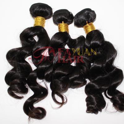 China Double Wefts Machine Good Luster High Quality But Cheap Hair Extensions 100% Steady Wave for sale