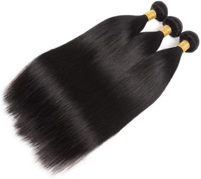 China Silky Straight Wave Brazilian Hair Weave Bundles Brazilian Straight Hair Extension Bundles Brazilian Natural Meches Natural Human Hair Weave Bundles for sale