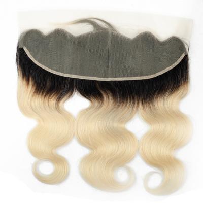 China Wholesale 13x4 613 hd frontal closures body wave human hair transparent swiss blonde lace frontal human hair frontal closures for sale