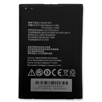 China High quality custom made cell phone battery 3000mah 3.8V Li3830T43P4h835750 for ZTE z958 S291 S2 grand for sale