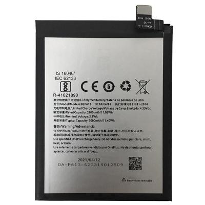 China Cell Phone OEM Rechargeable Battery Li Polymer Battery Cell Phone Battery 3000mAh For One Plus 3 BLP613 for sale