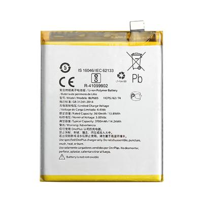 China Custom Wholesale Mobile Phone OEM Cell Phones Backup Batteries BLP685 Large For Oneplus 6T One Plus 1+6T for sale