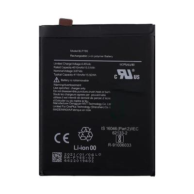 China Portable Cell Phone BLP785 4115mAH Long Life Lithium Battery For Oneplus Nord 1+Nord for sale