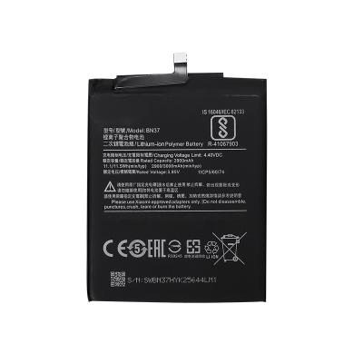 China Original GENUINE Mobile Phone Battery For Xiaomi MI Redmi Mobile Battery BN37 Good Quality 6/6A 3000mAh 3.85V for sale