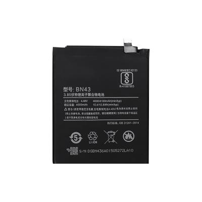 China Cell Phone China Mobile Phone Battery For Xiaomi Redmi Note4X BN43 4000mAH Rechargeable Batteries for sale