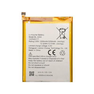 China Wholesale Original Mobile Phone Battery BL-32ax Replacement Digital Battery Best For Infinix Zero 4 X555 for sale