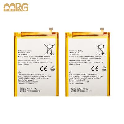 China Hot Mobile Phone X557 X556 BL-39AX Mobile Phone 3.8V Battery For Infinix Infinix Hot4 Battery for sale