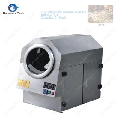 China GT3-6 15-20kg/h Dairy Plant Humanized Design Electromagnetic Heating Roasting Machine for sale