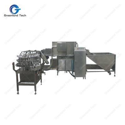 China Snack factory hot sale GT-EBL8000S egg washing breaking and separating machine line 8000 egg/hour (egg white and yolk separation) for sale