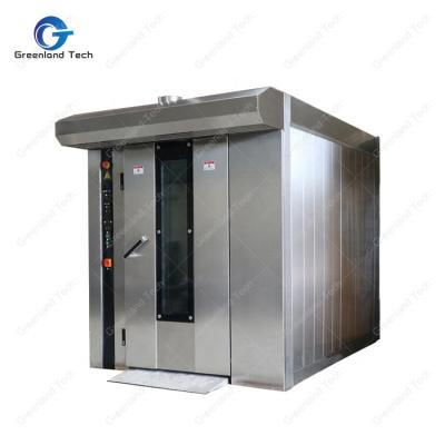 China Industrial Bakery Large Capacity GTO-R64G Gas Heating Cake Bread Baking Oven For Sale 64Trays for sale