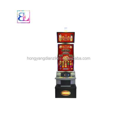 China Good Stable Hardware And Software Price 43 Inch Straight Screen With Top Case Casino Slot Machine Cabinets Slot Machine Gaming Cabinet for sale