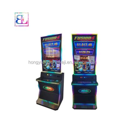 China Stable Hardware And Software Multi Game 43 Inch Upright Scree Case Game Machine Cabinet Slot Machine Game Cabinet for sale