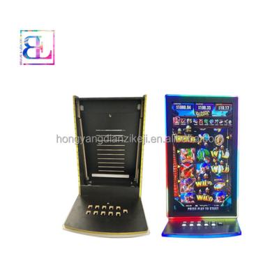 China Stable Hardware And Software Price 43 Inch Curved Screen Cabinet Casino Gambling Machine Slot Machine Game Cabinet for sale