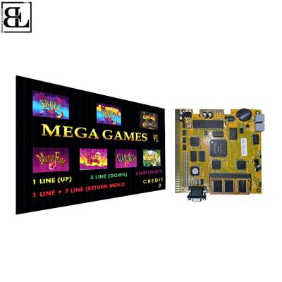 China Mega Stable Hardware and Software Multigame Game PCB 7 in 1 for Casino Gambling Board Slot Machine with Competitive Price Gambling Gambling Board for sale