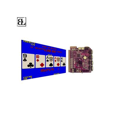 China original hardware and software supply stable coin operated poker board TICKGEM poker slot machine American GAME BOARD for sale