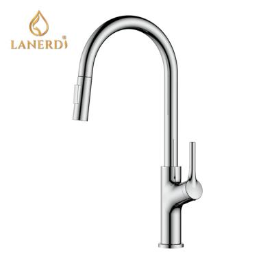 China Modern Polish Chrome Kitchen Water Sink Faucet Taps Faucet for sale