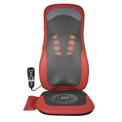 China 3D Massage Shiatsu Massage Cushion With Heat Massage Chair Pad Kneading Back Massager For Home Office Seat Use for sale