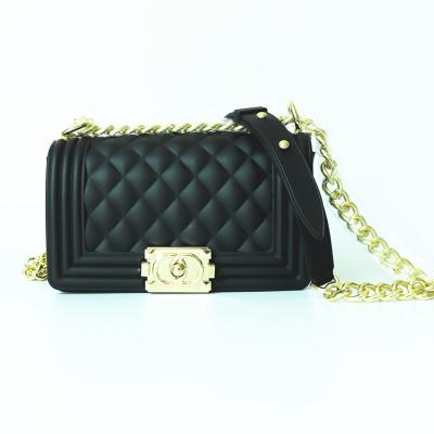 China Fashion Hot Sale PVC Jelly Bags New Design Cross - Body Handbags For Woman for sale