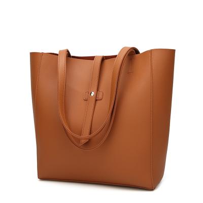 China Lady Pu Designer Wholesale Women's Handbags Leather Tote Bag Promotion for sale