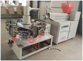 China Frequency Control Plastic Extrusion Machinery , Pe Pp Hdpe Bottle Co Extrusion Machine for sale