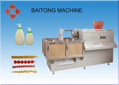 China Extrusion Hydraulic Plastic Moulding Machine , Semi Automatic Bottle Molding Machine for sale