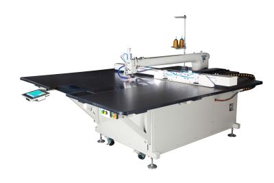 China Nähmaschine einzelner Stich CNC mit Servomotor220v automatischem Presser-Fuß zu verkaufen