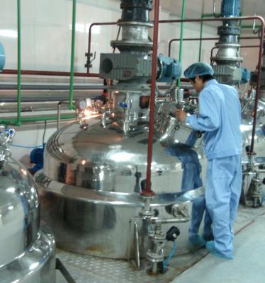 Cina Fabbrica del detersivo liquido da 1 tonnellata/ora, macchina liquida di saponeria in vendita