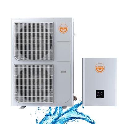 China Europe Italy Germany best selling outdoor heatpump R32 split inverter heat pump water heater prices heating split heat pump mini for sale