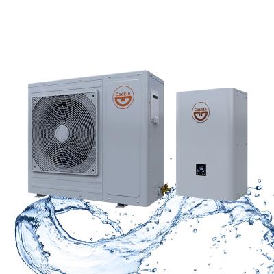 China Mini outdoor split heat pump air water R32 air heat pump wrmepumpe waermepump luft was air source water heater pump for sale