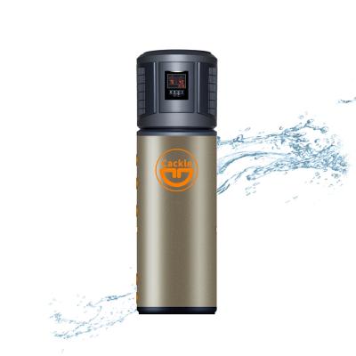 China Outdoor R134a hot water heatpump heater all in one heat pump water heater high temperature heat pump all in one hot water for sale