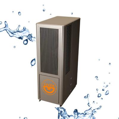 China 12.kw 9kw 300L water tank heat pump domestic hot water heating outdoor air to water heat pump manufacturer Guangdong for sale