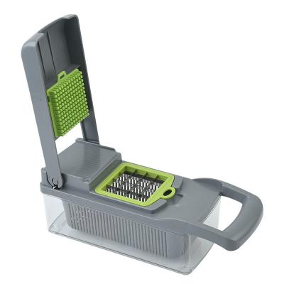 China Viable Multifunctional Kitchen Tools 12 in 1 Chopper Cutter Mandoline Vegetable Slicer Grater for sale