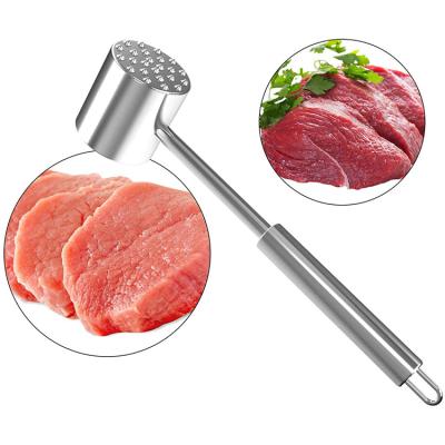 China Durable High Quality Stainless Steel Kitchen Instrument Meat Mixer Manual Ice Hammer for sale