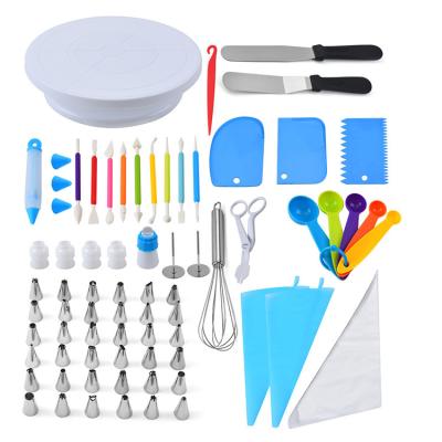 China Viable Multifunctional Baking Tool 66 Pieces Almighty Tool Cake Set Cake Decorating Accessories For Baking for sale