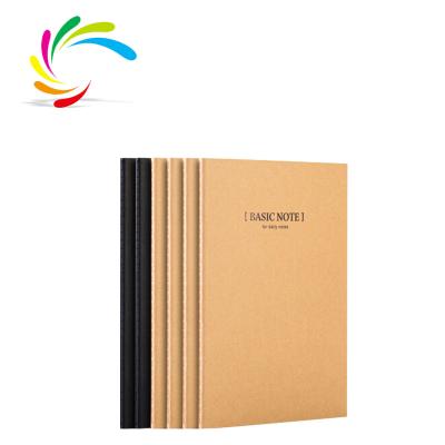 China 100% custom design custom paperback craft notebook stitching binding prints eco-friendly factory wholesale new cover premium custom logo paper for sale