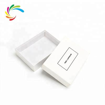 China Recycled Materials Wholesale Custom Luxury White Packaging Box Cardboard Gift Box With Lid Box Hot Selling Printing for sale