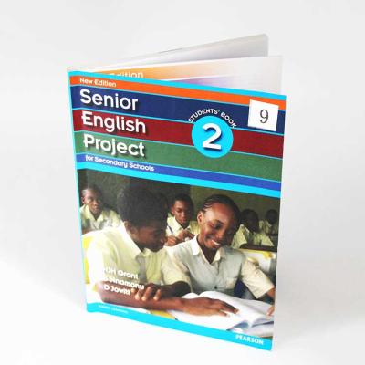 China Study Math Book Covers for Upper English Project Custom Textbook for sale