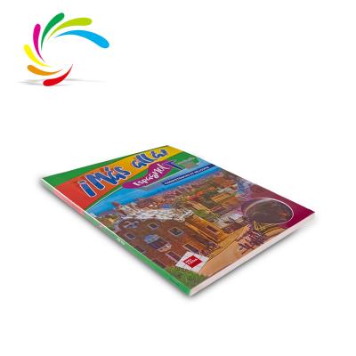 China 100% Eco-friendly factory wholesale cheap custom made full color French language textbook education printings for school for sale