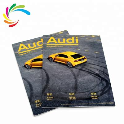 China Eco-friend hot sale design printing product car propaganda magazine in Guangzhou for sale