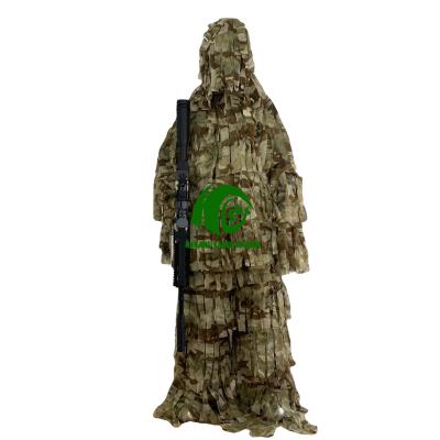 China Lightweight/Comfortable/Shade Cheaper Comfortable Suit New For Hunting Shade Coat Woodland Camouflage Ghillie Suit Best Premium for sale