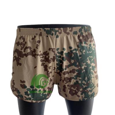 China KANGO Gymnastics Basics Anti-Static Camouflage Sports Shorts Quick Dry Lightweight Shorts For Men And Women for sale