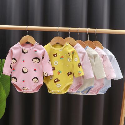 China Wholesale Casual Romper Clothes Long Sleeve Baby Rompers Baby Romper For Newborn for sale