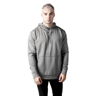 China Anti-wrinkle y2k hoodie puff print yeezy sherpa no string grown skeleton sweatwear loose off 280gsm gray for men for sale