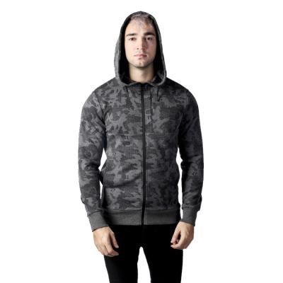 China decorative anti-wrinkle design fitness men empty weighted stripper rhinestone zip plus size cropped camouflage hoodie for men for sale