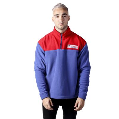 China PSG 400gsm Breathable Custom Loose Designer Logo Red And Blue Tracksuit No Trap Brand Star Pullover For Men for sale