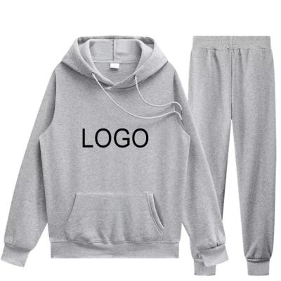 China Wholesale custom breathable gym streetwear unisex hoodie pants 2 piece sets jogger sweatsuit trapstar tracksuit for sale