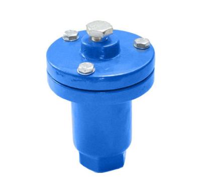 China DIN BS ANSI JIS Cast Iron Valves Ductile Iron Single Ball Air Valve Screwed for sale