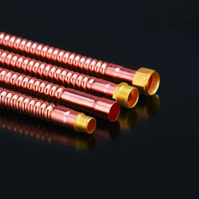 China Water Tank Toilet Water Heater Hose Copper Corrugated Hose Pipe 10Bar 150PSI for sale