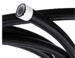 China Braided 3.45MPa Flexible Hoses Silver PTFE Fuel Line Oil Cooler Hose for sale